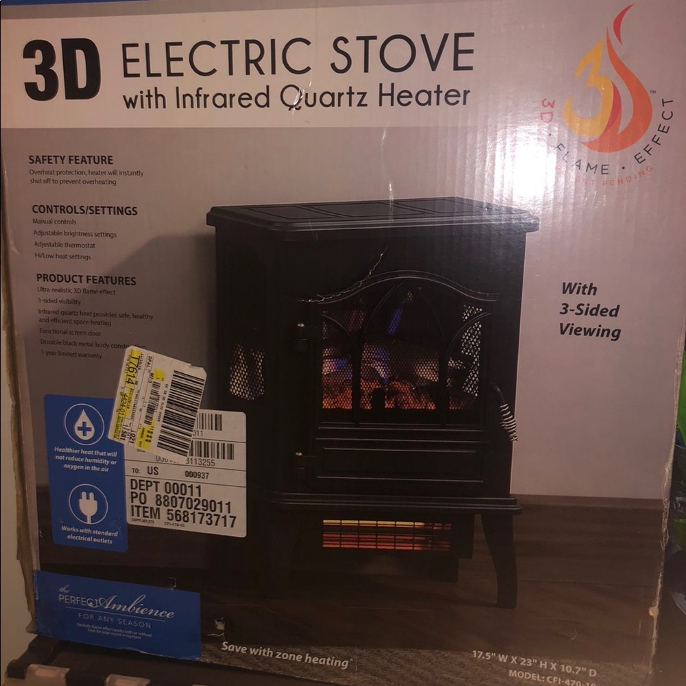 3D Electric Stove